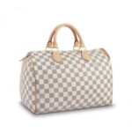 Fashioned from luminous Damier Azur canvas