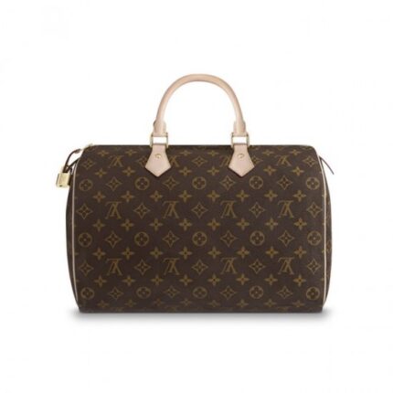 the Speedy 35 is a stylish handbag for both travel and daily use. Launched in 1930 as the "Express" and inspired by that era's rapid transit
