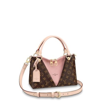 •27.0 x 19.0 x 11.0 CM•Rose Poudre light Pink•Monogram coated canvas and grained calfskin exterior•Natural Cowhide-leather trim•Microfiber lining•Gold-color hardware•2 Toron handles•Long adjustable and removable strap•Leather nametag•Double-zip closure•Double-smartphone pocket inside•Flat pocket inside