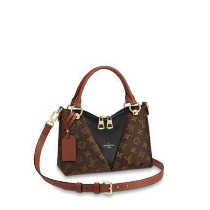 •27.0 x 19.0 x 11.0 CM•Black/Caramel•Monogram coated canvas and grained calfskin exterior•Natural Cowhide-leather trim•Microfiber lining•Gold-color hardware•2 Toron handles•Long adjustable and removable strap•Leather nametag•Double-zip closure•Double-smartphone pocket inside•Flat pocket inside
