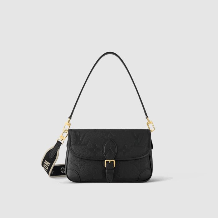 The Diane satchel is made from Monogram Empreinte