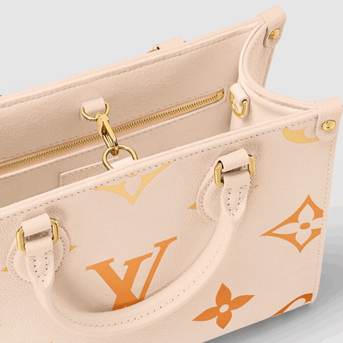 sans-serif; font-size: 18px; letter-spacing: 0.4px; background-color: #ffffff;">Fashioned from in supple Monogram Empreinte leather with its and embossed with a and printed extra-large Giant Monogram motif