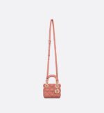 sans-serif; background-color: #f6f6f6;">The Lady Dior bag embodies the House's vision of elegance and beauty. Crafted in Ethereal pink lambskin with signature Cannage topstitching