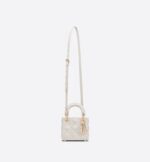 sans-serif; background-color: #f6f6f6;">The Lady Dior bag embodies the House's vision of elegance and beauty. Crafted in latte lambskin with signature Cannage topstitching