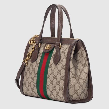 the accessory is enhanced by a petite play on the Double G