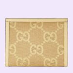 the style is crafted from monogram canvas with the GG motif appearing in a maximalist