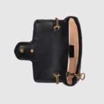 sans-serif; font-size: 12px; vertical-align: baseline; color: #4b4b4b; background-color: #ffffff;">The GG Marmont mini bag has a key ring that can be used to attach it to a separate larger bag. It has a softly structured shape and a flap closure with Double G hardware. The hardware is inspired by an archival design from the '70s. Made in matelassé chevron leather.