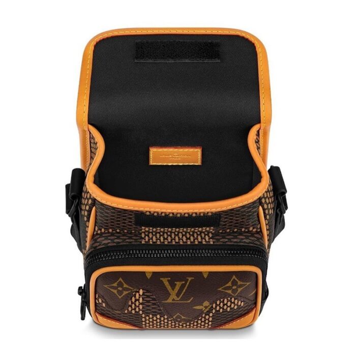 has been revealed.'LV²' marks Abloh's very first collaboration for Louis Vuitton since being named the label's Men's Artistic Director in 2018. The range merges the aesthetics of London's Mod era with both Abloh and NIGO's streetwear sensibility. Leather goods feature an enlarged version of the Louis Vuitton Damier check. The top half of totes and duffel bags are overlaid with monogram paneling in the shape of dripping liquid