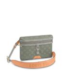 this Messenger PM in futuristic Monogram Titanium canvas debuted at the Men