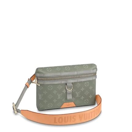this Messenger PM in futuristic Monogram Titanium canvas debuted at the Men