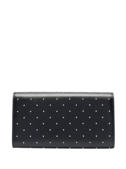 Kate Monogram Studded Clutch