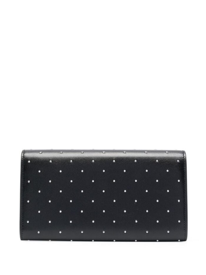 Kate Monogram Studded Clutch