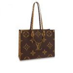 this versatile GM model is an ideal bag for everyday wear.Detailed Features41.0 x 34.0 x 19.0 cm ( length x height x width )•L 16.1 x H 13.4 x W 7.5 inches•Monogram and Monogram Reverse coated canvas•Monogram Reverse trim•Microfiber lining•Gold-color hardware•2 Toron handles•2 leather straps (drop: 28 cm/11 inches) for shoulder carry•Flat zipped inside pocket•Double inside pocketMore Information